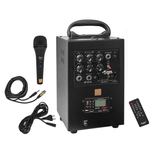 Mega MP-99UE With Bluetooth,USB,Recording , Echo And UHF Cordless Mike